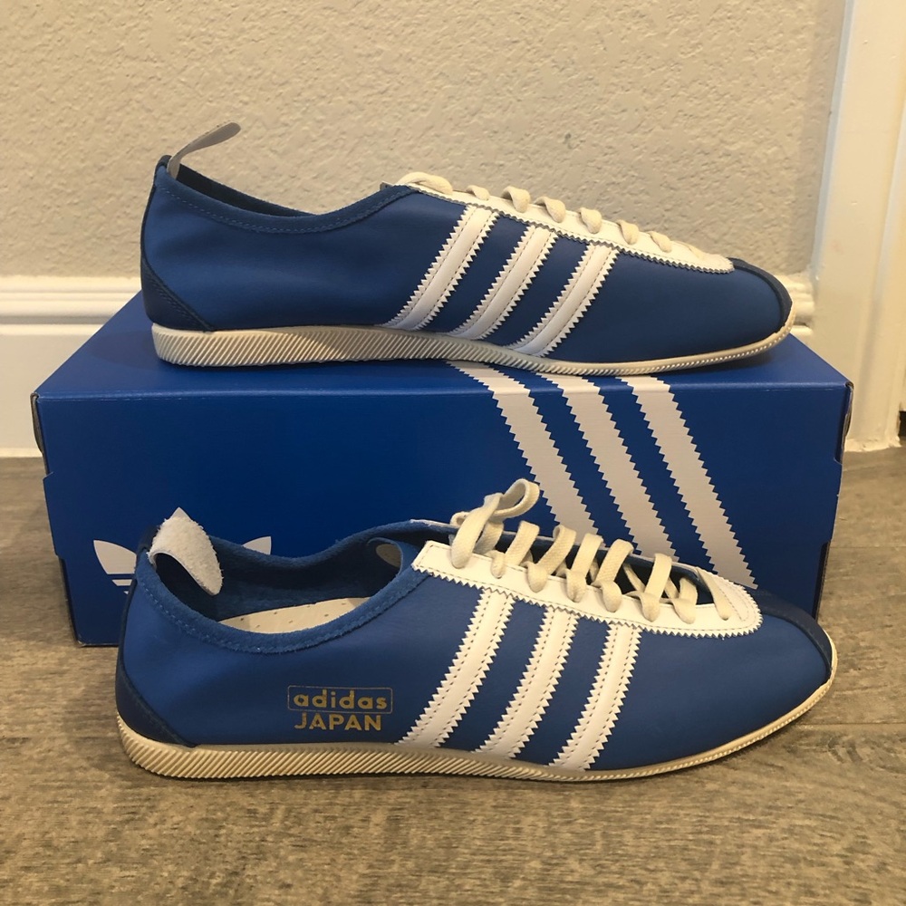New Adidas Originals  Country Japan Sneakers JS37743 Blue Mens Shoes Multi Sizes - Picture 6 of 8
